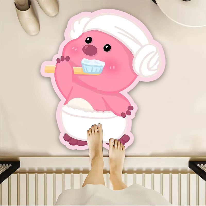 🪥Loopy- Soft Diatomaceous Earth Bathroom Absorbent Mat - Size: 50×80 cm