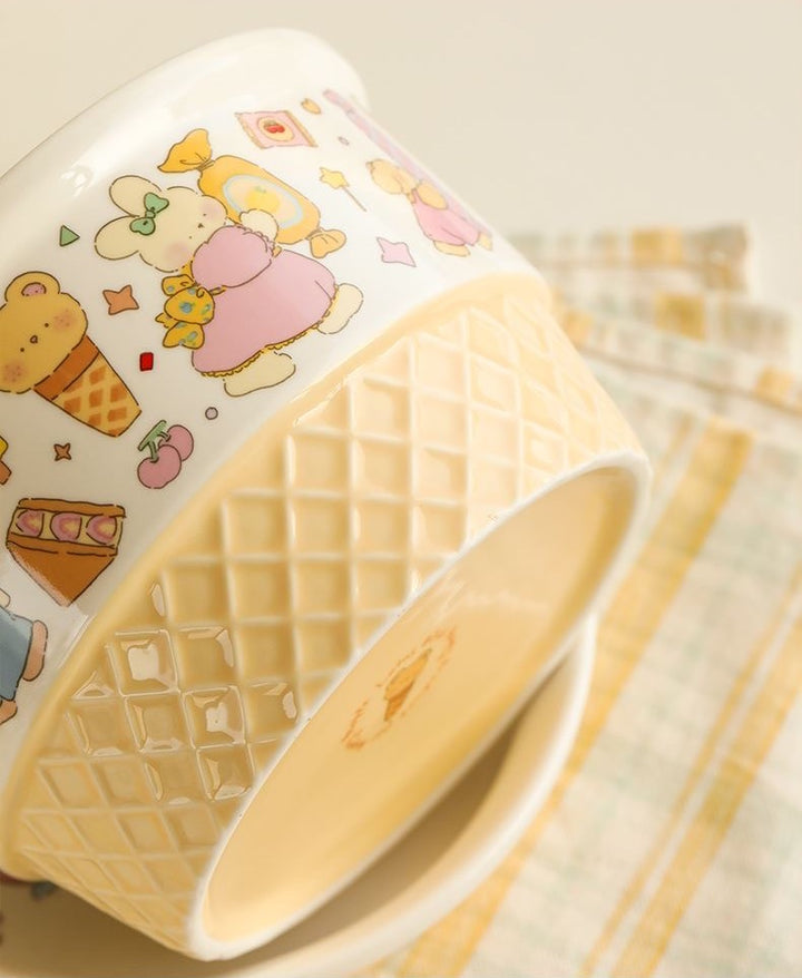 Ice Cream Series Tableware Set Individually Packaged