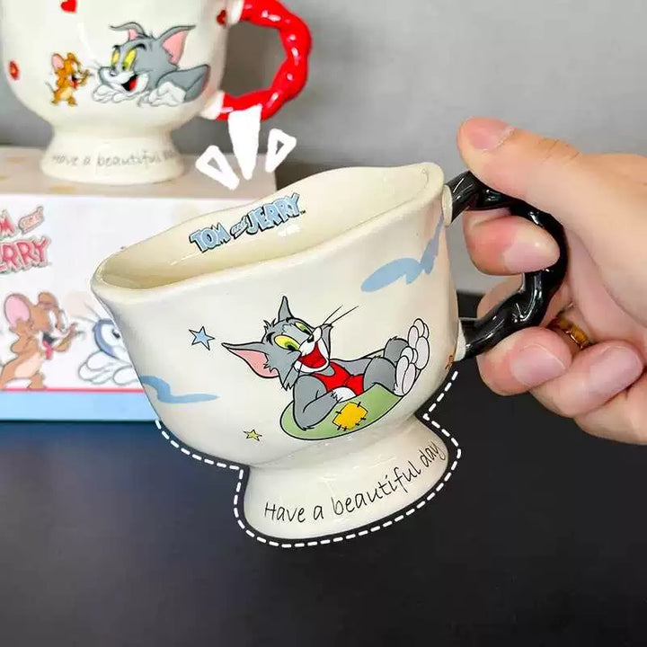 Tom and Jerry™ Ceramic Mug – Breakfast Cup