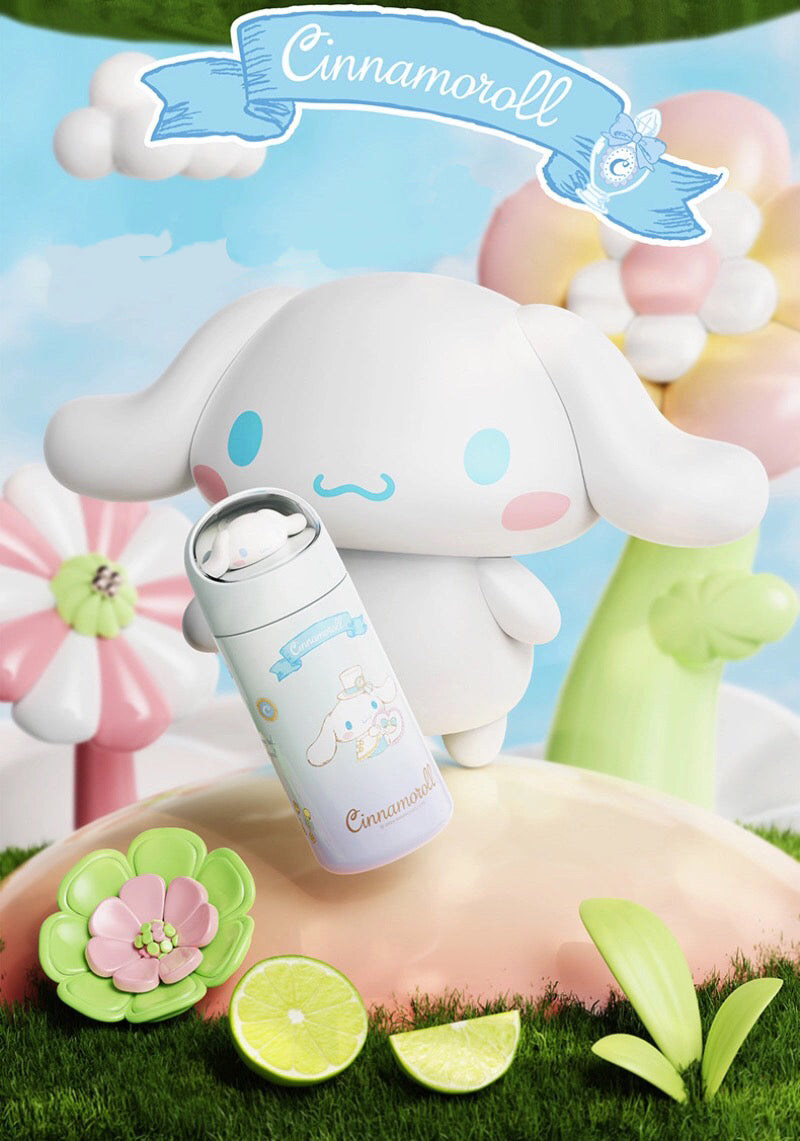 Sanrio™ Space Capsule Figurine Thermos – 316 Stainless Steel Portable Insulated Bottle (350ml)