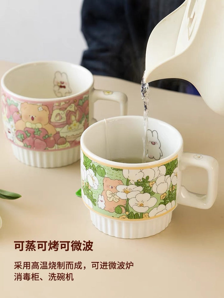 Bear Series Mug & Large Noodle Bowl Individually Packaged