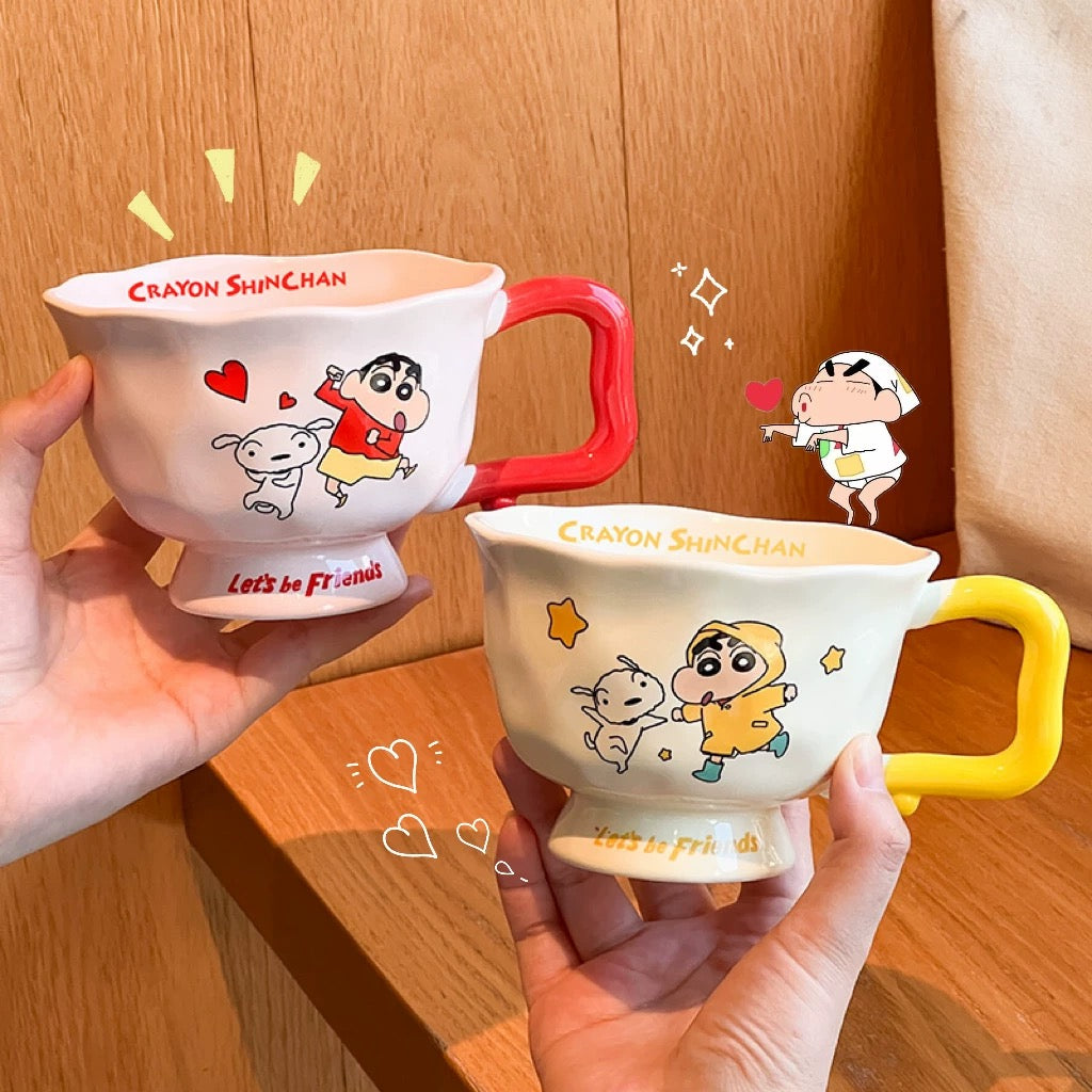 Crayon Shin-chan™️ Ceramic Goblet Cup
Underglaze Decoration Technique,
Comes in a Color Gift Box