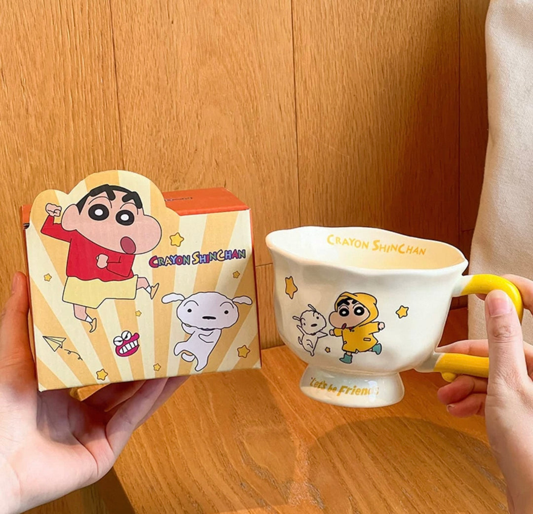 Crayon Shin-chan™️ Ceramic Goblet Cup
Underglaze Decoration Technique,
Comes in a Color Gift Box