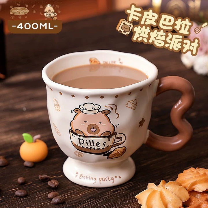 Capybara Ceramic Mug Coffee Cup Breakfast Cup