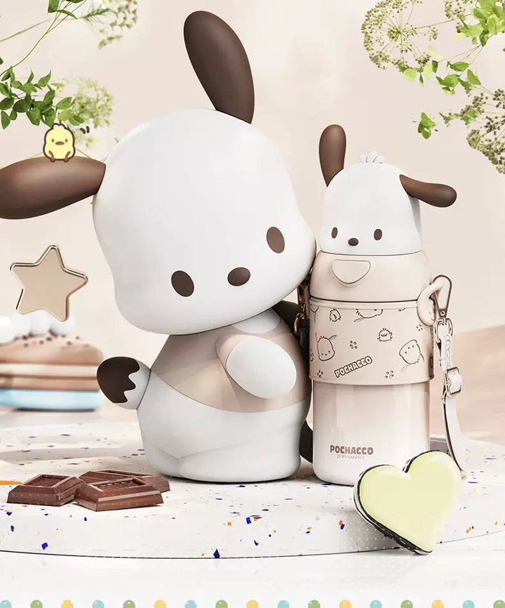 Sanrio™ 316 Stainless Steel Insulated Bottle | Long-Lasting Heat Retention | Crossbody Carry