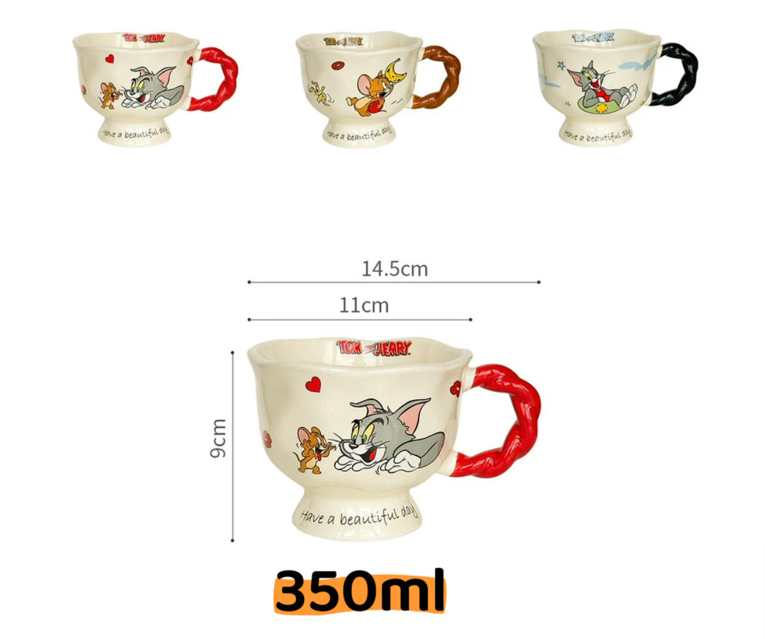 Tom and Jerry™ Ceramic Mug – Breakfast Cup