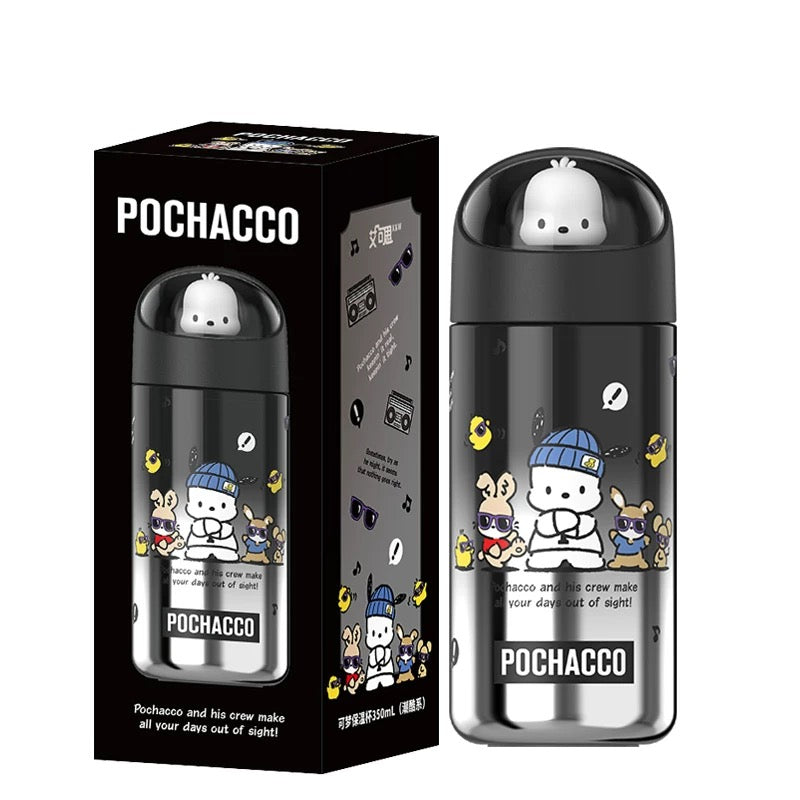 Sanrio™ Space Capsule Figurine Thermos – 316 Stainless Steel Portable Insulated Bottle (350ml)