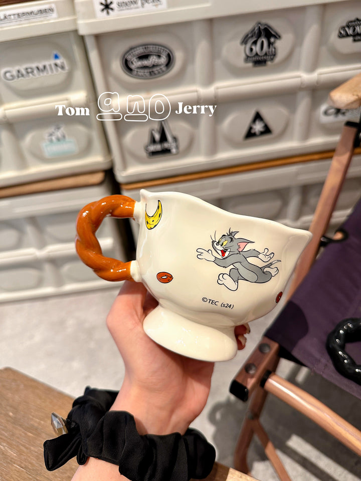 Tom and Jerry™ Ceramic Mug – Breakfast Cup