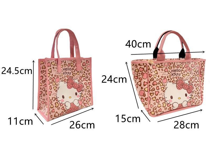 HelloKittyPink PUWaterproof Large Capacity