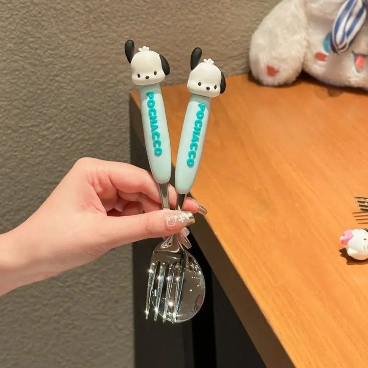 Sanrio Stainless Steel Spoon & Fork Officially Licensed