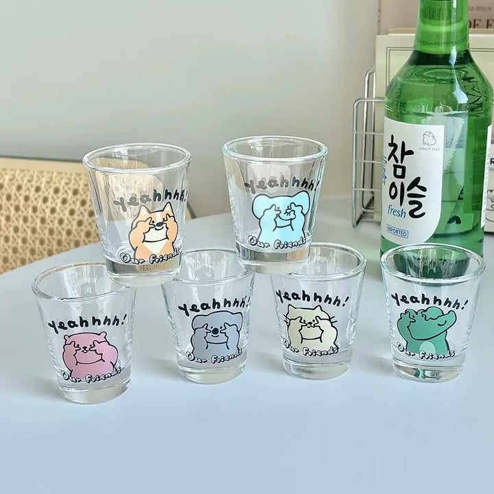 [PartySet 🥃 Gift Box – 6x50ml]
Tipsy Shot Glasses – Mini Glass Liquor Cups – One-Sip Drinkware Set