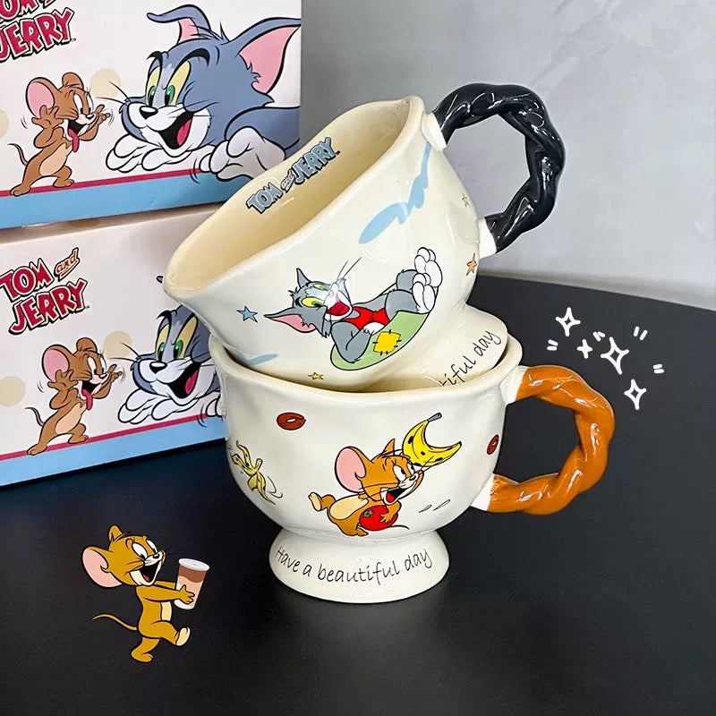Tom and Jerry™ Ceramic Mug – Breakfast Cup