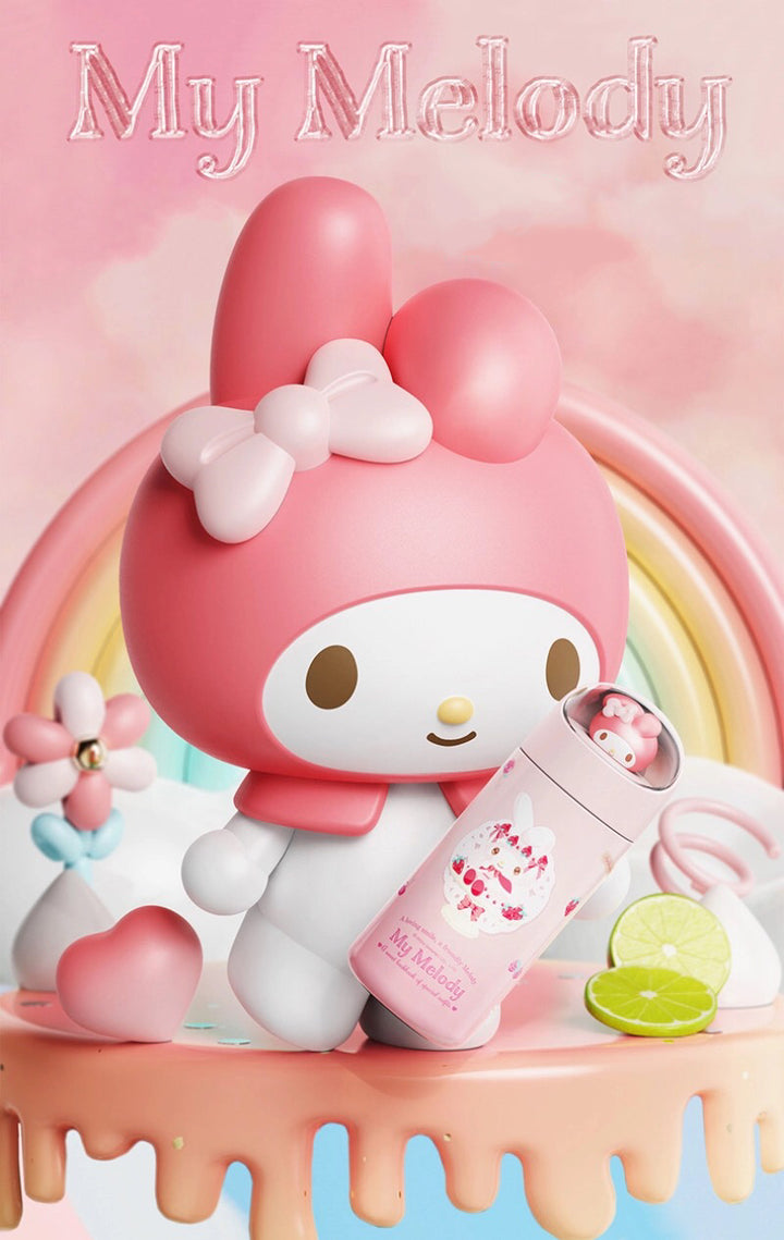 Sanrio™ Space Capsule Figurine Thermos – 316 Stainless Steel Portable Insulated Bottle (350ml)