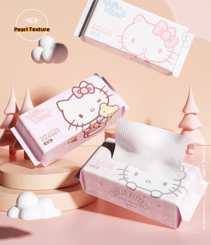 Sanrio™️ Disposable Thickened Facial Towels
Cotton-soft cleansing wipes – pull-out design, safe for sensitive skin