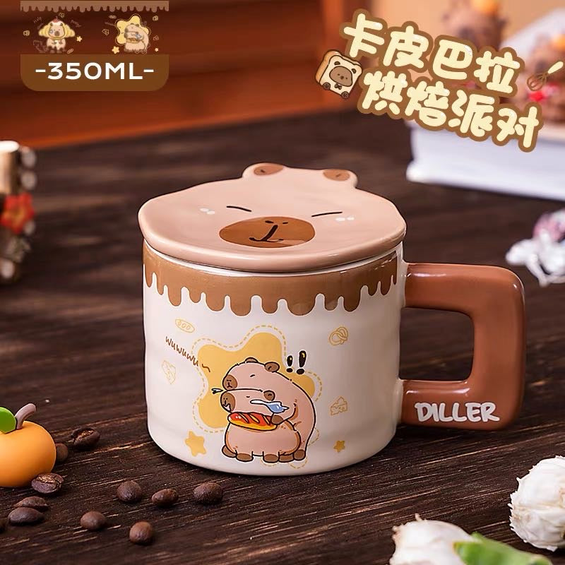 Capybara Ceramic Mug Coffee Cup Breakfast Cup