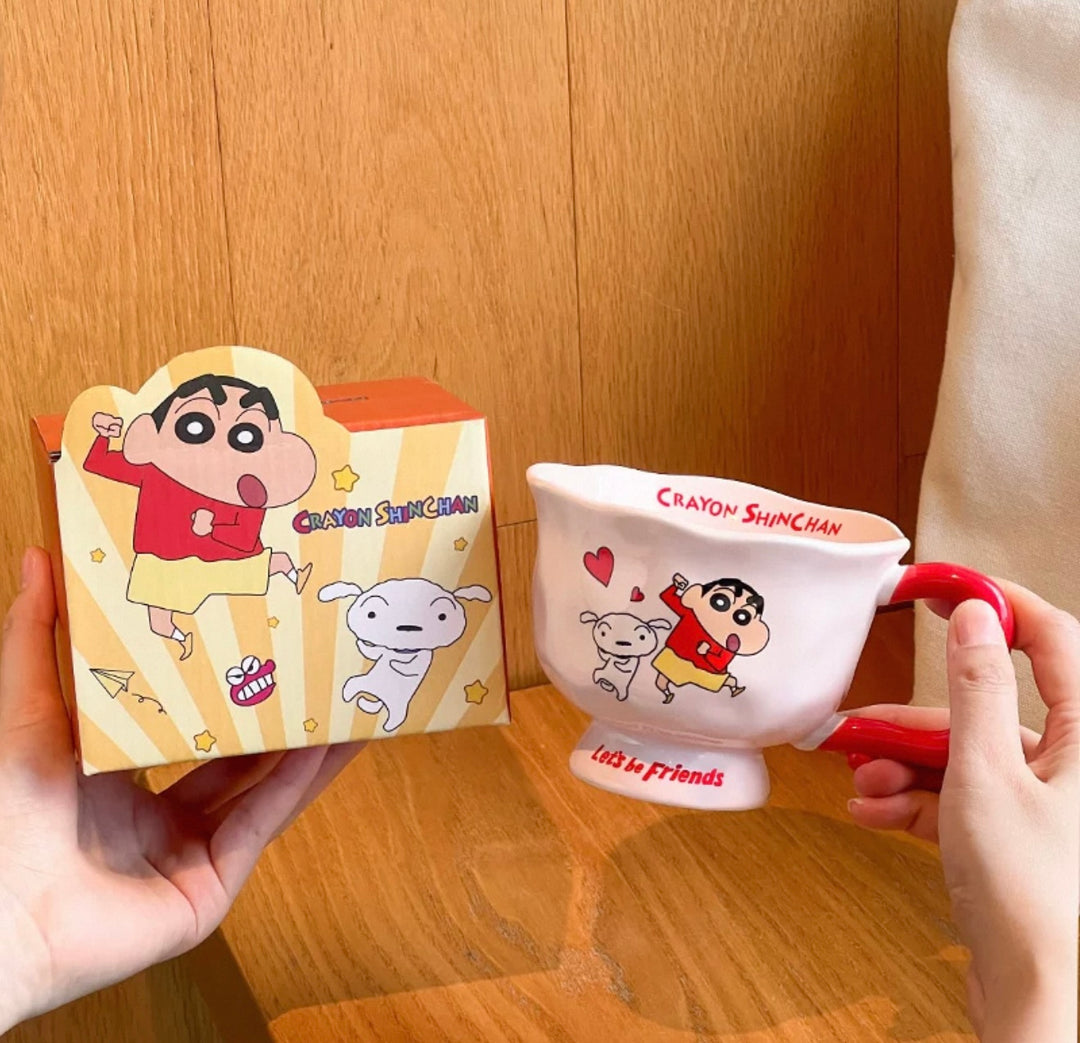 Crayon Shin-chan™️ Ceramic Goblet Cup
Underglaze Decoration Technique,
Comes in a Color Gift Box