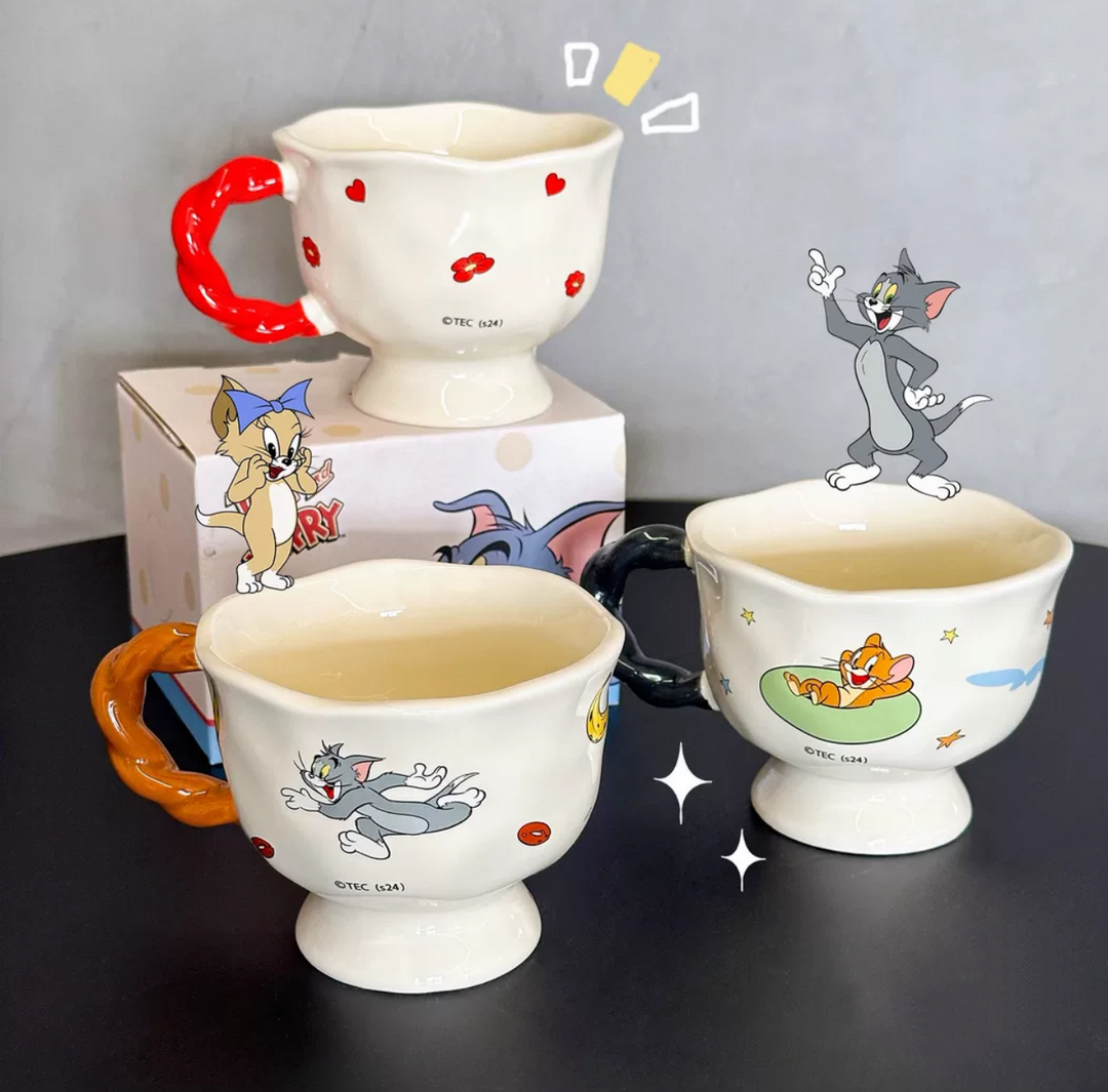 Tom and Jerry™ Ceramic Mug – Breakfast Cup