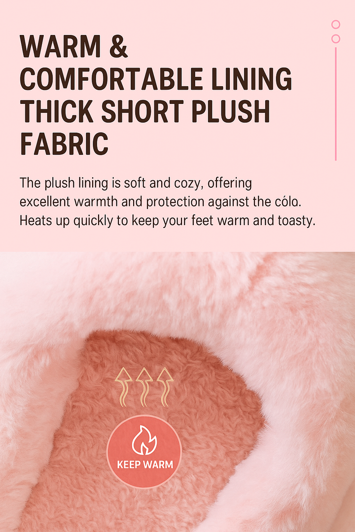 Sanrio™️ Autumn & Winter Cotton Slippers Indoor & Outdoor Use | Anti-Slip | Thickened Plush Design