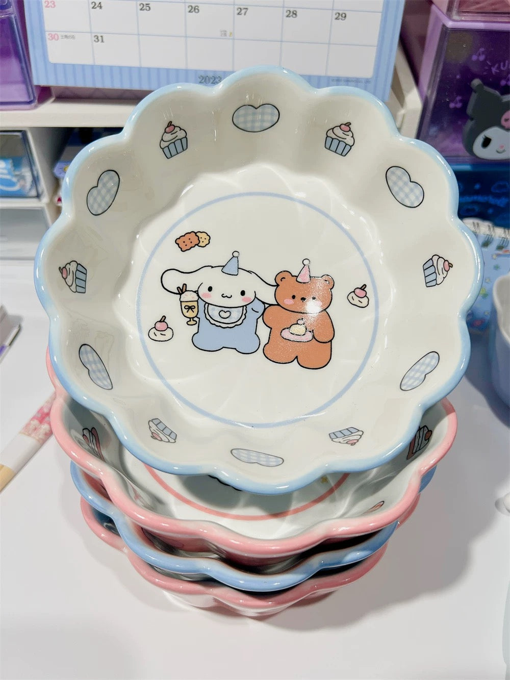 『🎀 Melody & Cinnamoroll 』Milky Yogurt Bowl 🥣
Ceramic Bowl for Fruit, Salad & Oatmeal 🥗