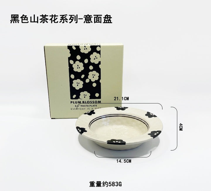 Camellia Series Underglaze Tableware Set