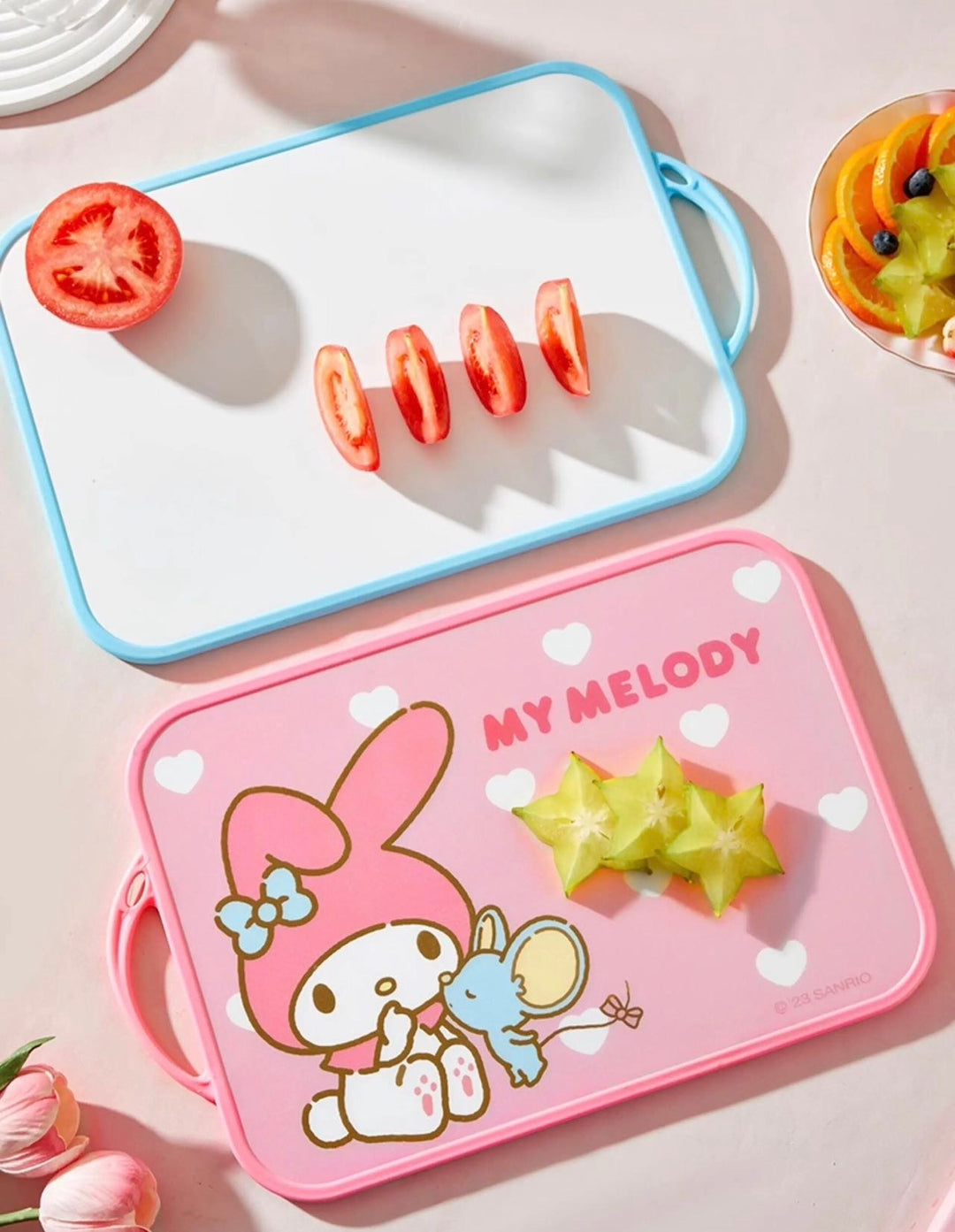 Sanrio Double-sided Cutting Board Food Grade PP Chopping Fruit Cutting Board