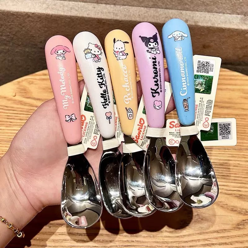 Sanrio™️ Yuanbao Spoon – Stainless Steel Spoon 🥄 | Child-Friendly