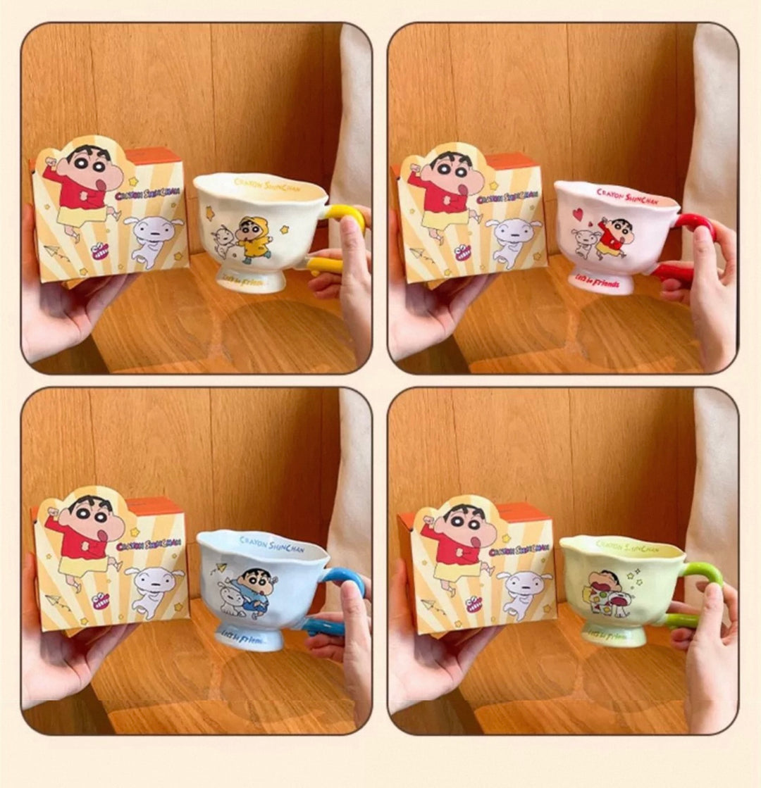 Crayon Shin-chan™️ Ceramic Goblet Cup
Underglaze Decoration Technique,
Comes in a Color Gift Box