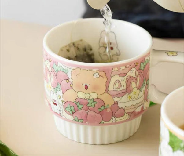 Bear Series Mug & Large Noodle Bowl Individually Packaged