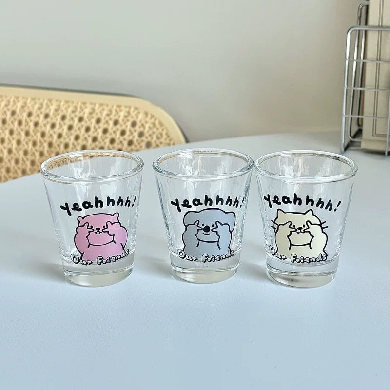 [PartySet 🥃 Gift Box – 6x50ml]
Tipsy Shot Glasses – Mini Glass Liquor Cups – One-Sip Drinkware Set