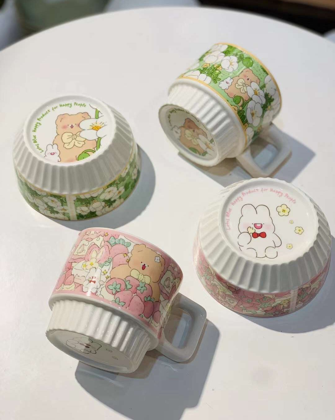 Bear Series Mug & Large Noodle Bowl Individually Packaged