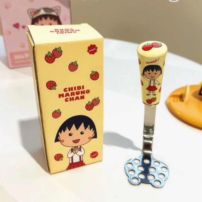 Chibi Maruko-chan Masher Stainless Steel Household Masher