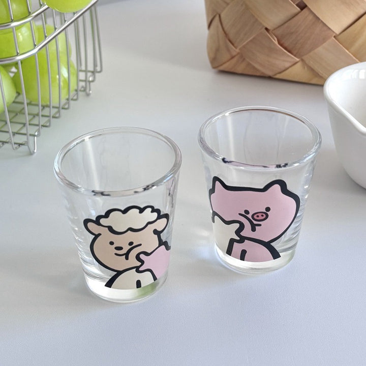 Mini Glass Shot Cup – 50ml Heat-Resistant One-Sip Tasting Glass