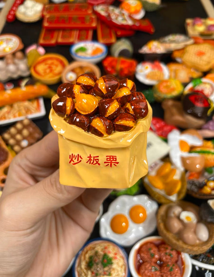 [3D Fridge Magnets] Gourmet Food 🍅🥖🍳 Series