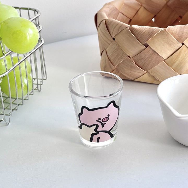 Mini Glass Shot Cup – 50ml Heat-Resistant One-Sip Tasting Glass