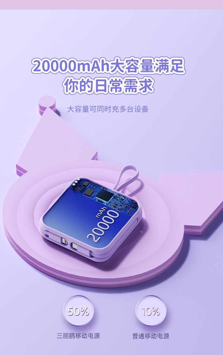 3c Sanrio Large Capacity 20000