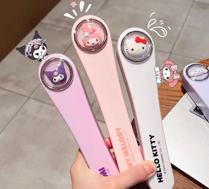 Sanrio™️ Space Capsule Series Chopsticks & Spoon Set with Portable Case | Travel Cutlery Set