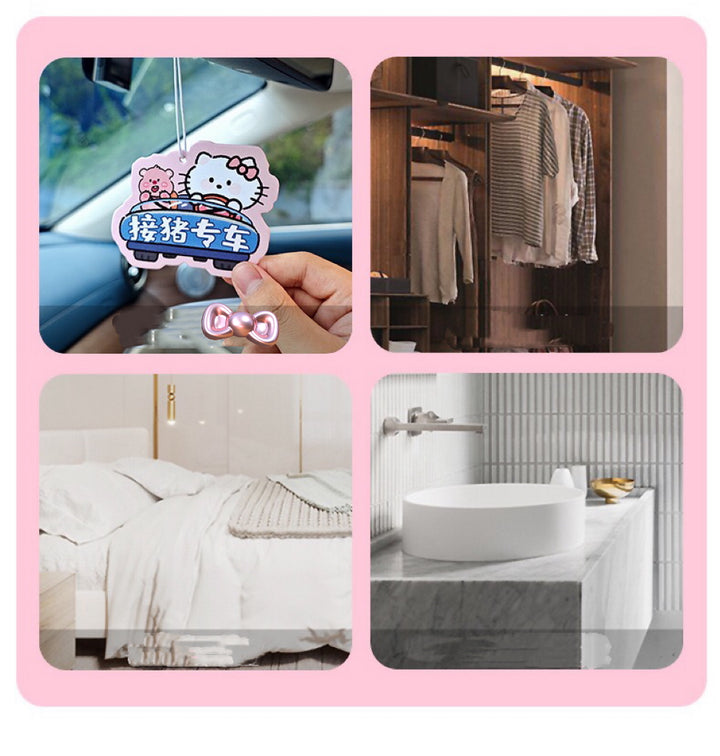 Car / Bedroom / Bathroom Air Freshener 🌸
Aromatherapy Hanging Piece – Long-lasting Light Fragrance, Odor Eliminator