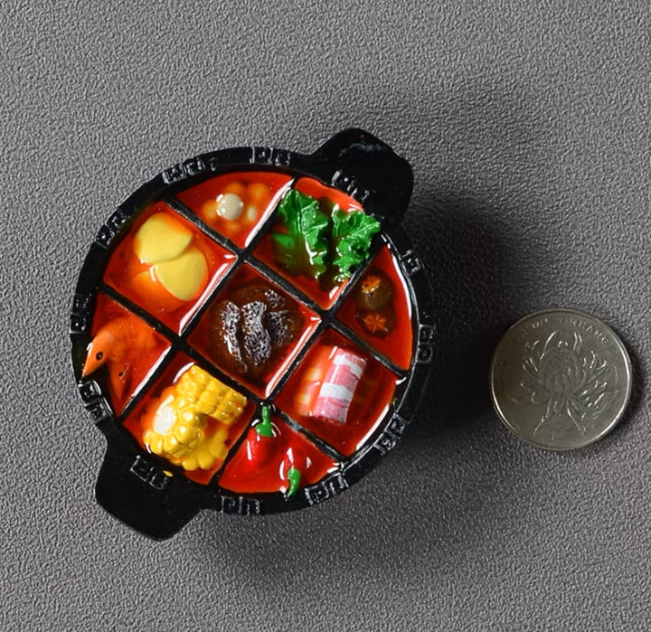 [3D Fridge Magnets] Gourmet Food 🍅🥖🍳 Series