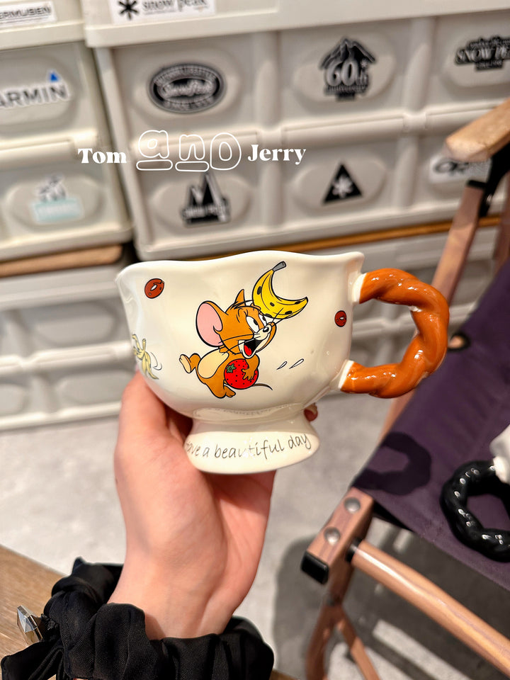 Tom and Jerry™ Ceramic Mug – Breakfast Cup