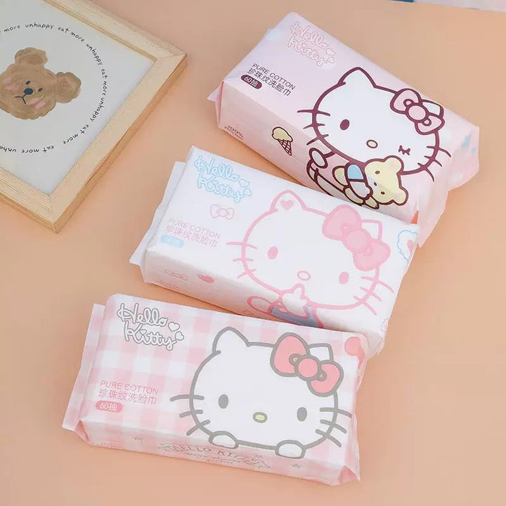 Sanrio™️ Disposable Thickened Facial Towels
Cotton-soft cleansing wipes – pull-out design, safe for sensitive skin