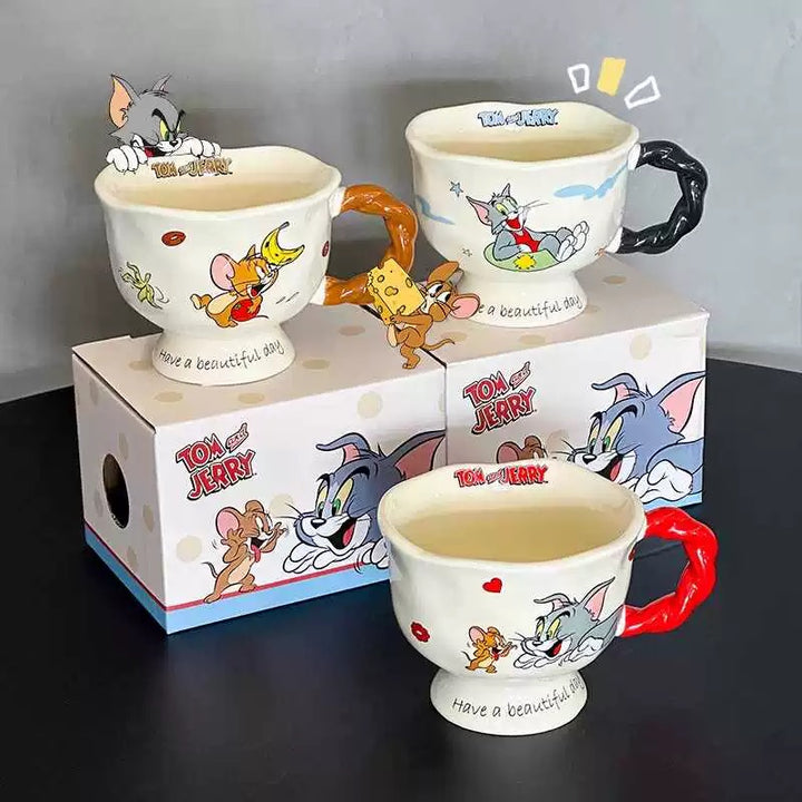 Tom and Jerry™ Ceramic Mug – Breakfast Cup