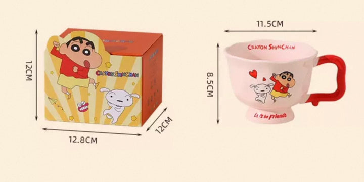 Crayon Shin-chan™️ Ceramic Goblet Cup
Underglaze Decoration Technique,
Comes in a Color Gift Box