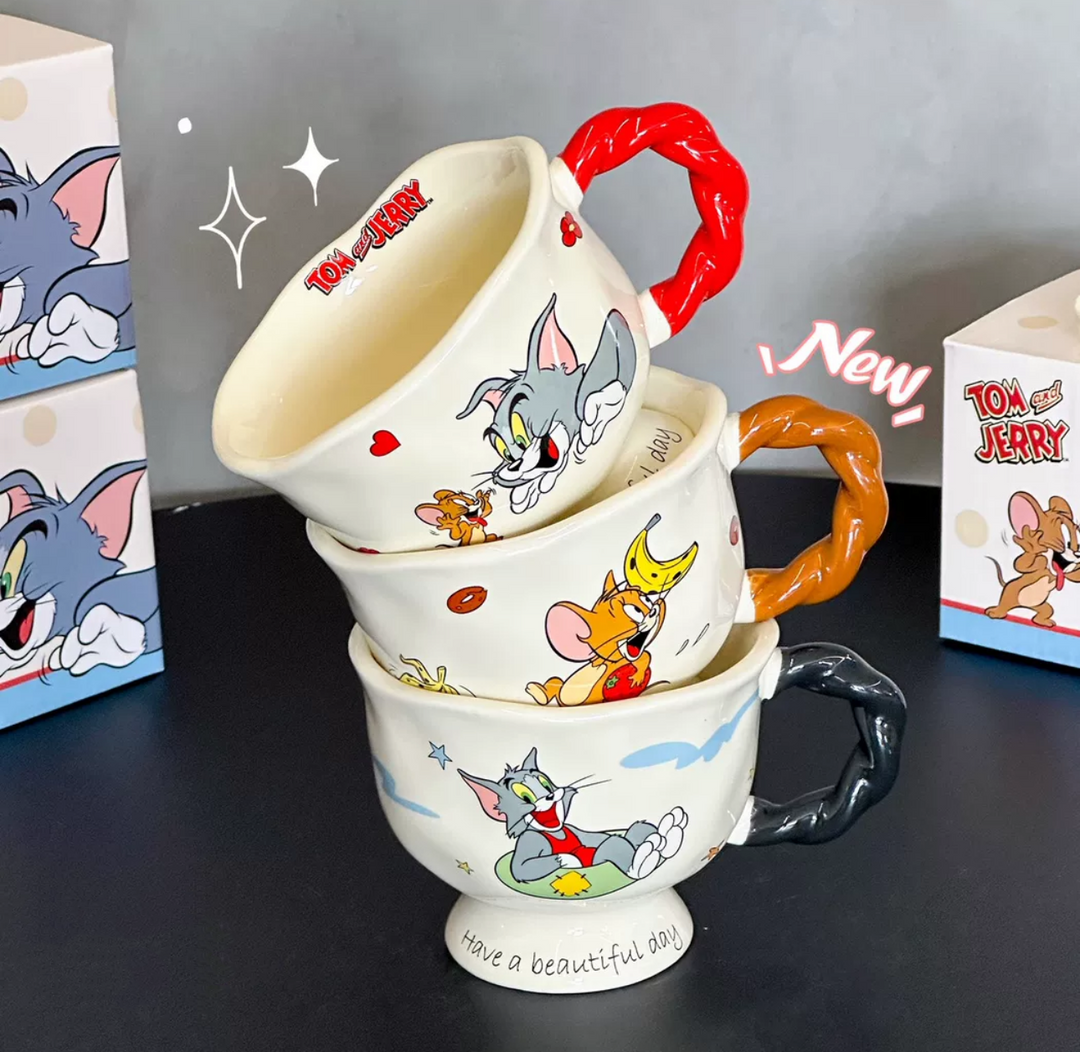 Tom and Jerry™ Ceramic Mug – Breakfast Cup
