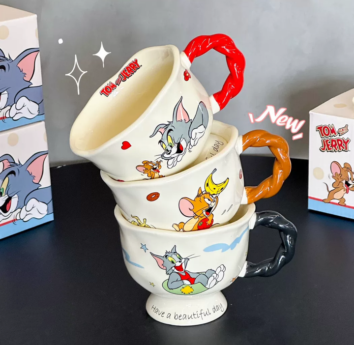 Tom and Jerry™ Ceramic Mug – Breakfast Cup