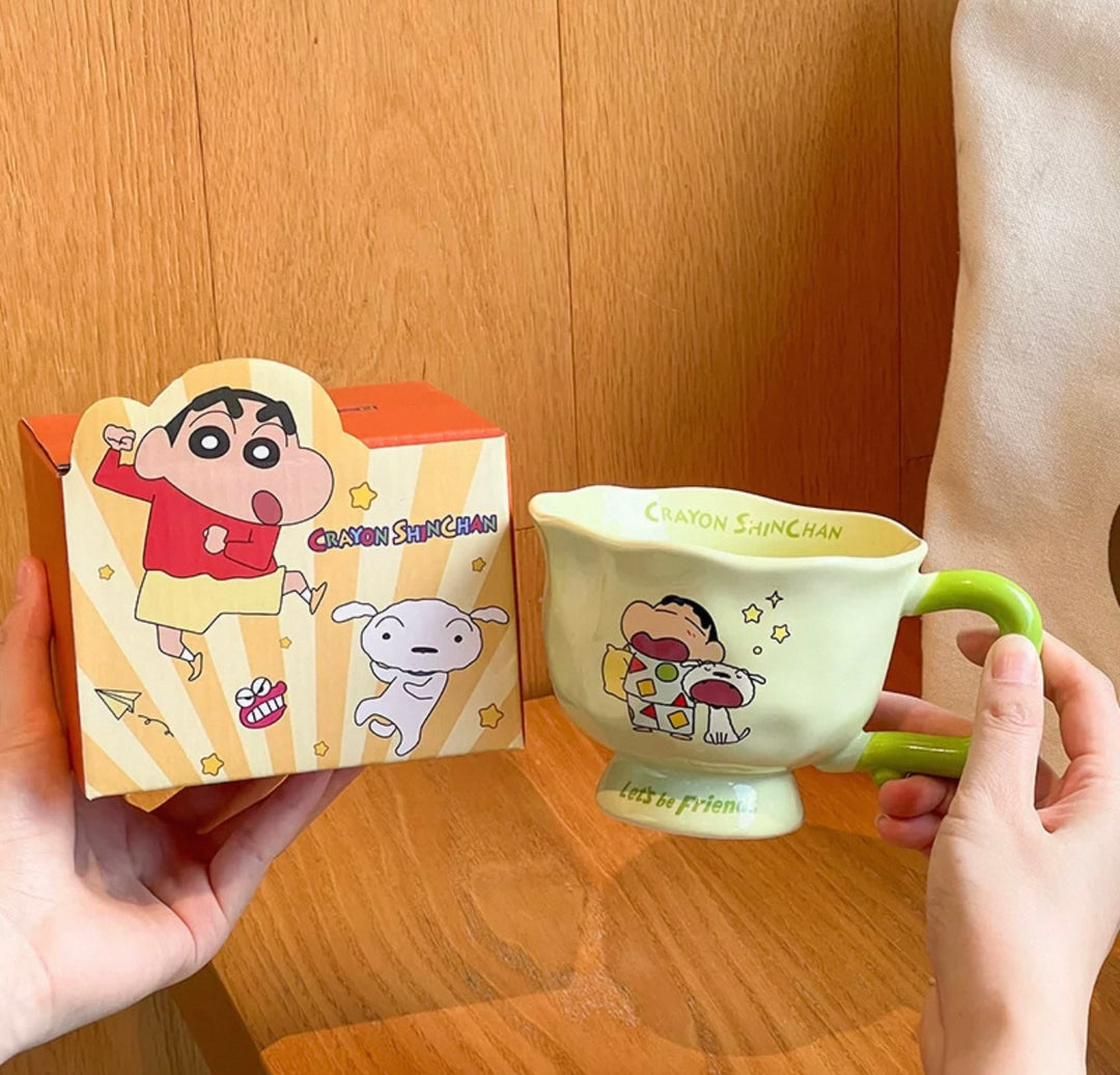 Crayon Shin-chan™️ Ceramic Goblet Cup
Underglaze Decoration Technique,
Comes in a Color Gift Box