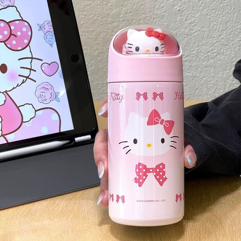 Sanrio™ Space Capsule Figurine Thermos – 316 Stainless Steel Portable Insulated Bottle (350ml)