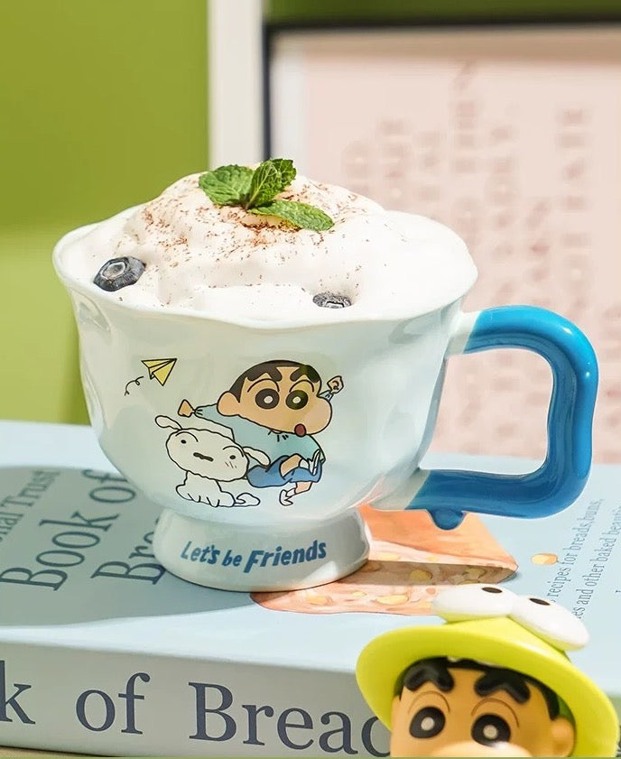 Crayon Shin-chan™️ Ceramic Goblet Cup
Underglaze Decoration Technique,
Comes in a Color Gift Box