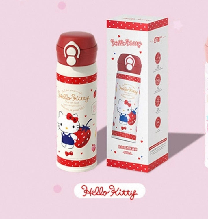 Hello Kitty™ Insulated Travel Cup – Dual-Drink Straw & Coffee Lid