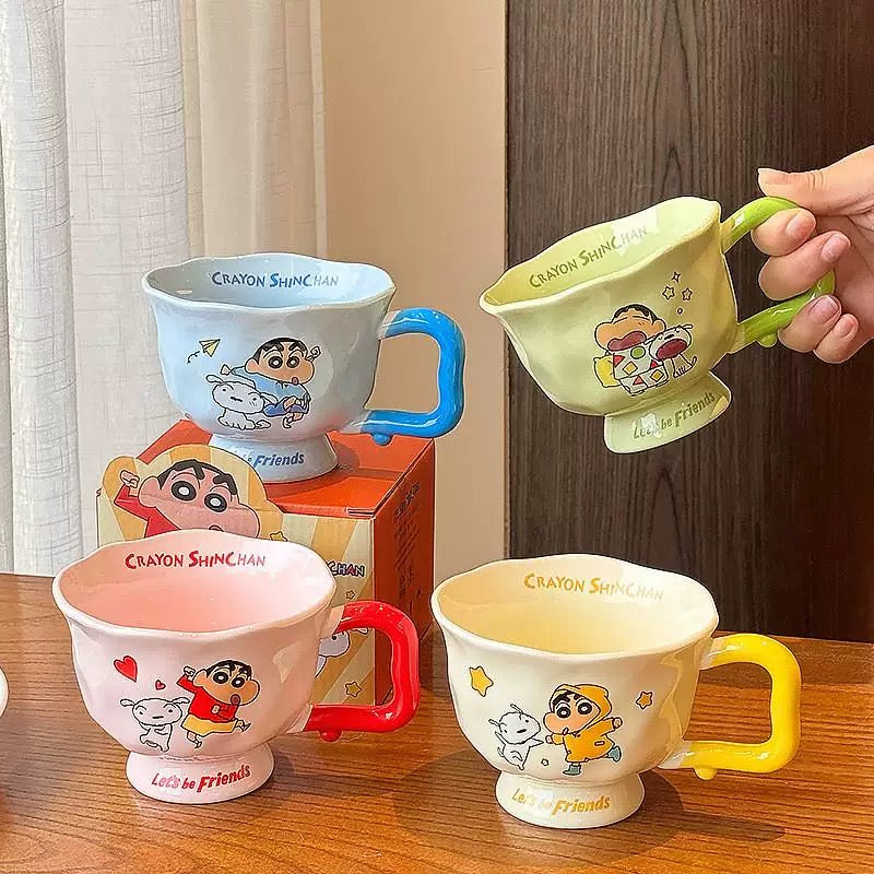 Crayon Shin-chan™️ Ceramic Goblet Cup
Underglaze Decoration Technique,
Comes in a Color Gift Box