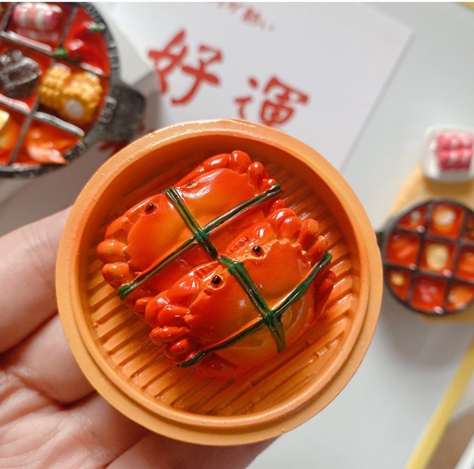 [3D Fridge Magnets] Gourmet Food 🍅🥖🍳 Series